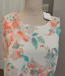 Calvin Klein sleeveless layered top